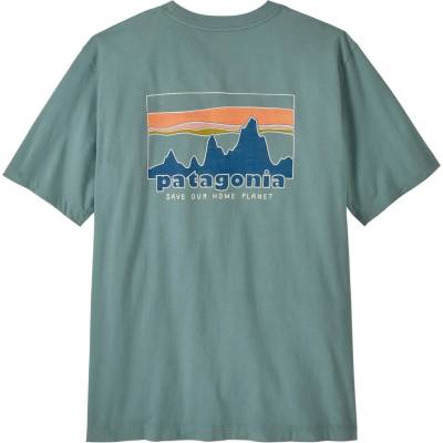 Patagonia Мъжка тениска Patagonia 73 Skyline T-Shirt - Blue Sage - размер XS (216-7984-0111)