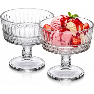 PASABAHCE 722420 Poháry na zmrzlinu Elysia 2 kusy 250 ml
