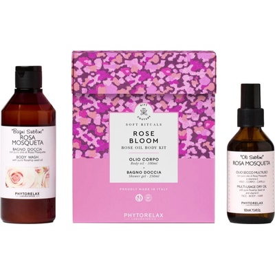 Phytorelax Laboratories Soft Rituals Rose Bloom подаръчен комплект за тяло