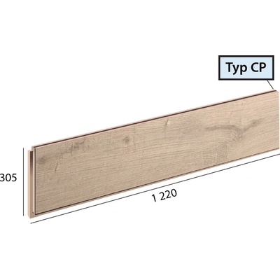 BRASED Ecoline Step CP 9520 Dub krémový