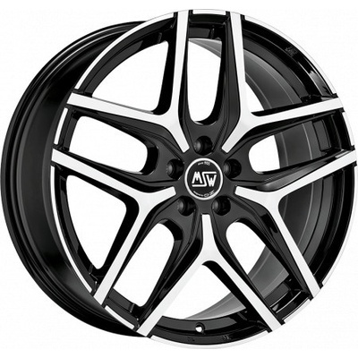 MSW 40 8x19 5x130 ET40 gloss black polished