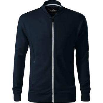 Image 1 of MALFINI Мъжки суичър тип бомбър, тъмносин, 320 г/м2 (45302)