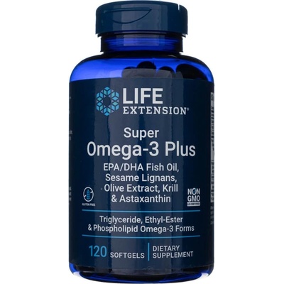 Life Extension Super Omega-3 Plus 120 toboliek