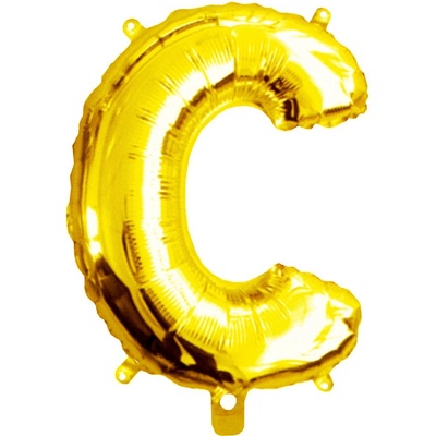 Prima-obchod Nafukovací písmena velká 3 C zlatá
