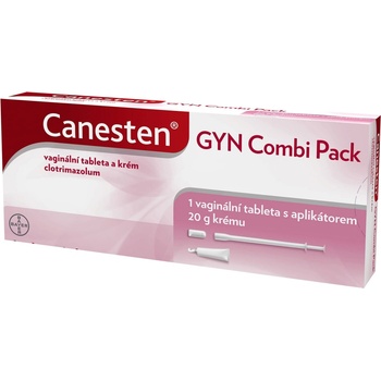 Canesten GYN Kombi tbl.vag. 1 x 500 mg + crm.der. 1 x 20 g