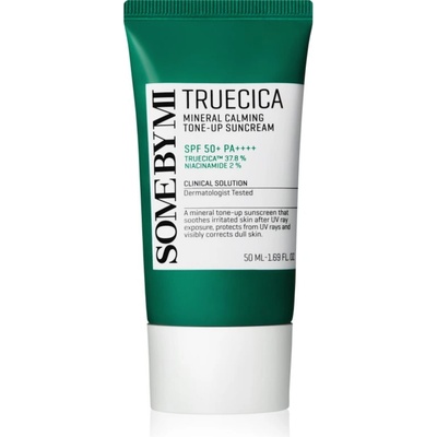 Some By Mi Truecica Mineral Calming Tone-up Suncream успокояващ и защитен крем SPF 50+ 50ml