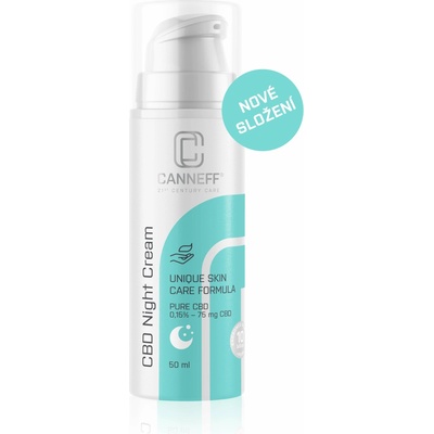 Canneef CBD noční krém 50 ml