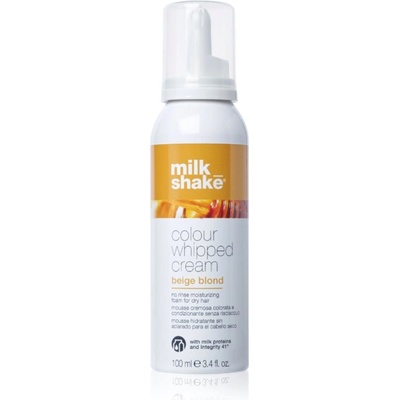 Milk Shake Milk Shake Colour Whipped Cream тонираща пяна за всички видове коса Beige Blond 100ml