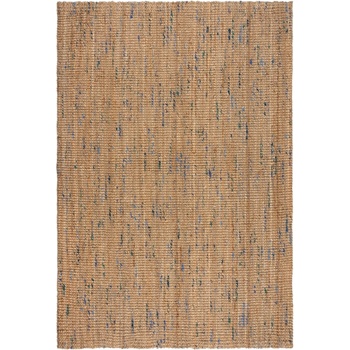 Flair Rugs Синьо-естествен ръчно изработен ютен килим 160x230 cm Jute Boucle Blue - Flair Rugs (503119377607)