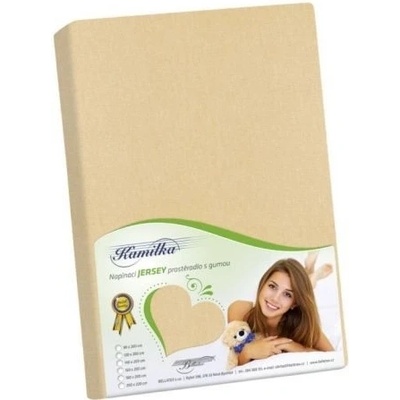 Bellatex jersey plachta svetlo béžová 140x200