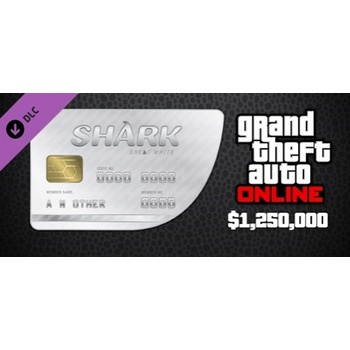 Grand Theft Auto Online: Great White Shark Cash Card - 1,250,000$