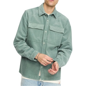 Revolution Мъжка риза с копчета Revolution Utility Shirt - Dustmint (033-1669-0611)