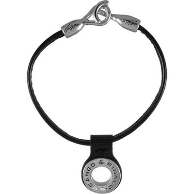 Auren Kožený černý Cango & Rinaldi lakovaný se Swarovski Elements 3674