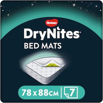 Huggies Протектори за легло Huggies Drynites - 78 х 88 cm, 7 броя (5029053532592)