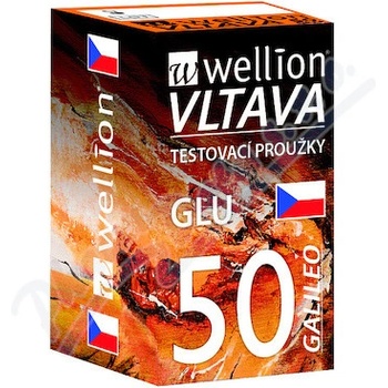 Wellion Vltava Galileo test.proužky glukóza 50 ks