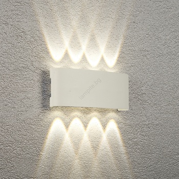 Brilagi - LED външно стеново осветително тяло FLAREBOX LED/8W/230V бяло IP65 (BG2263)