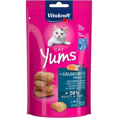 Vitakraft Cat Yums Losos Omega 3 40 g