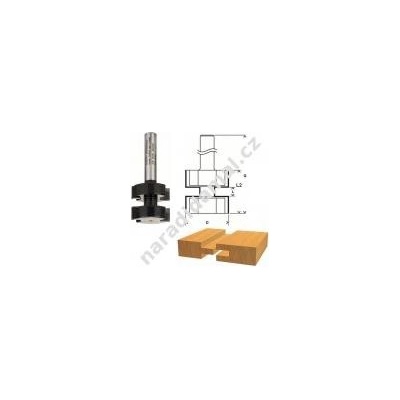 BOSCH Professional 2608628353 Fréza na perodrážku Standard for W