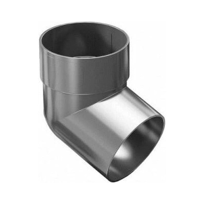 Gutta Aqua Výtokové koleno PVC 90 mm / 67,5° antracit