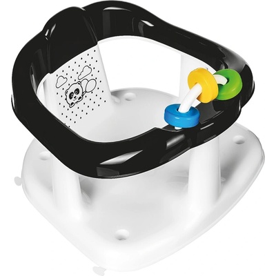 Maltex Sedadlo do vane s hračkami Panda White Black
