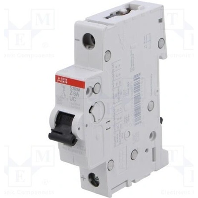 ABB 2CDS271061R0378 Jistič; 230VAC; 220VDC; Ijmen: 6A; Póly: 1; na přípojnici DIN; 10kA