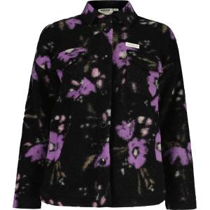 Maloja Дамско вълнено яке Maloja Women's MoliniM. Fleece jacket - Deep Black Brushflower (105-6651-0114)