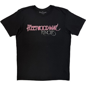 Fleetwood Mac Rumours (Back Print) Тениска с къс ръкав Black XL (FMCBNTS34MB04)