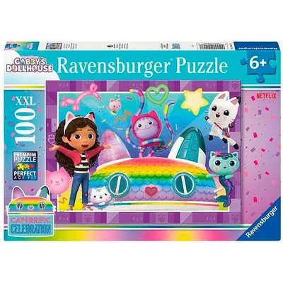 Ravensburger Пъзел Ravensburger от 100 XXL части - Къщата за кукли на Габи (12004117)