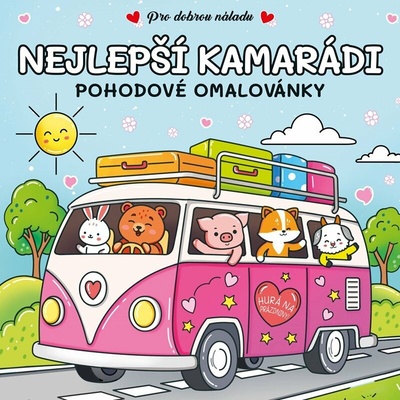 Nejlepší kamarádi Pohodové omalovánky