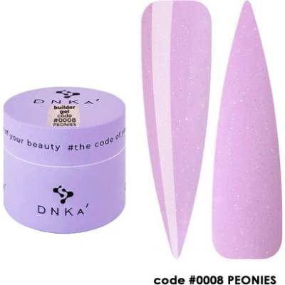 DNKa' stavebný gél Peonies 0008 15ml