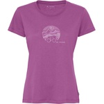 Vaude Дамска фланелка с къс ръкав за колоездене Vaude Women's Cyclist V T-shirt - Magenta - размер 40 (EU) (116-5953-2114)