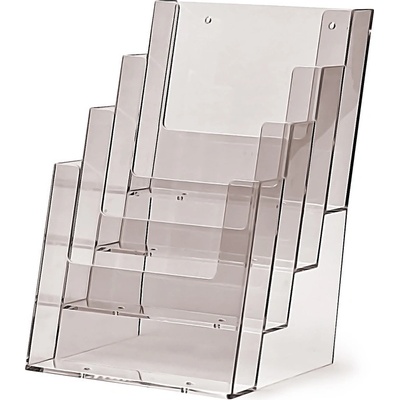 Jansen Display Stojánek na letáky A5 4 kapsy za sebou, 166 x 256 mm – Zboží Dáma