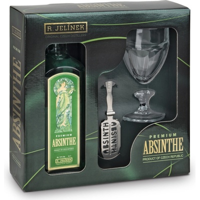 R.Jelínek Absinth 70% 0,7 l (čistá fľaša)