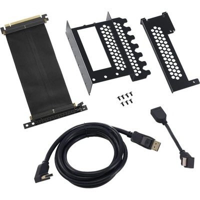 CableMod Универсален брекет и кабел за вертикален монтаж за видео карта CableMod ZURC-016, PCIe x16 (ZURC-016)