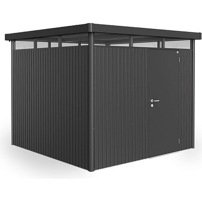 BIOHORT HighLine tmavo sivá metalíza H4 275x275x222 cm