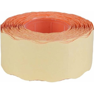 Cenové etikety, 25x16 mm, oranžová