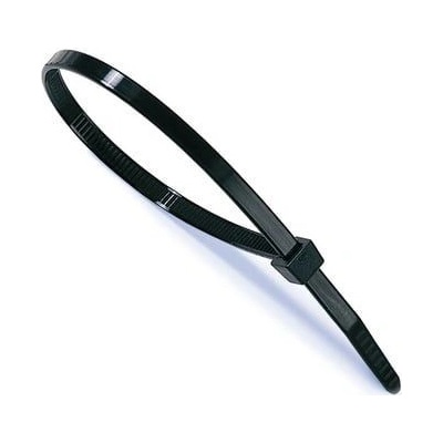 Káblová sťahovacia páska 3.5 x 140 mm - čierna