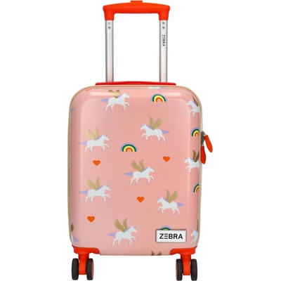 Zebra Trends Детски куфар Zebra Adventurer 21492 Pink Zebra Trends | Rozov | Момичешки | UNI