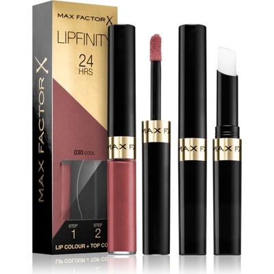 Max Factor Lipfinity Lip Colour tekutá rtěnka 030 Cool 4,2 g