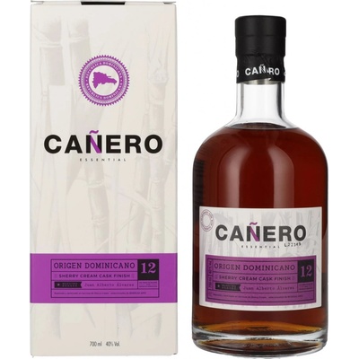 CANERO SHERRY CREAM 12y 40% 0,7 l (karton)