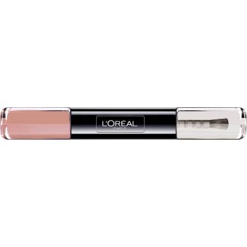 L'Oréal LOreal Paris Infallible Гел-ефект Лак за нокти 2-в-1 012 Forever Mink 2 x 5 ml