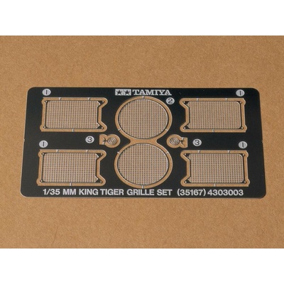 Tamiya King Tiger Photo Etched Grille Set 1:35