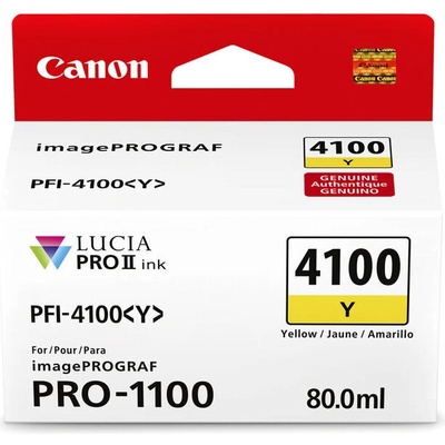 Canon PFI-4100 6780C001 жълт (yellow) оригинална касета (6780C001)