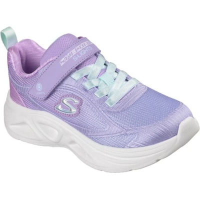 Skechers dievčenská rekreačná obuv -Sola Glow 2.0 K lavender/aqua