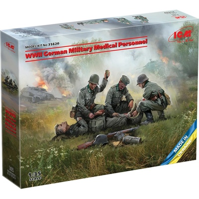 ICM WWII German Military Medical Personnel 1:35