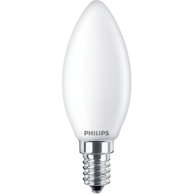 Philips 8718699762698 LED žiarovka 1x6,5W E14 806lm 2700K teplá biela, matná biela, EyeComfort