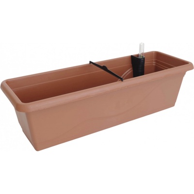 Plastkon Truhlík samozavlažovací EXTRA LINE SMART 60x20x17 cm terakotový – Hledejceny.cz