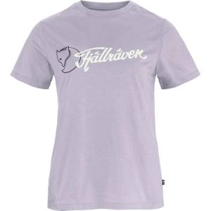 Fjällräven Дамска тениска Fjällräven Women's Archive Logo T-Shirt - Lavender Mist (916-6335-0313)