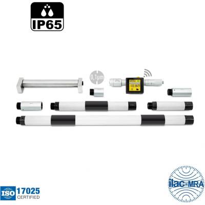Microtech Electronic Дигитален двуточков микрометър за вътрешно измерване Microtech SUB-MICRON COMPUTERIZED Wireless+USB, IP65, 133800100, 125-1000 mm, 0.0001 mm (133800100)
