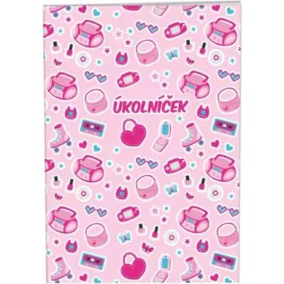 Helma 365 Úkolníček A6 Pinky